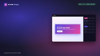 Edit BigCommerce Banners Without Code — AI HTML Widget Visual Editor v1.2
