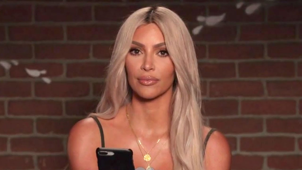 Kim Kardashian Reads Kanye Wests Mean Tweets About Jimmy Kimmel