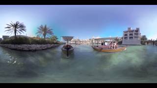 Jumeirah Madinat Abra ride - 360 degree video