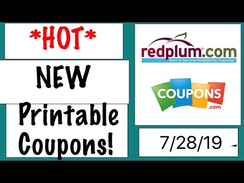 *HOT* New Printable Coupons!- 7/28/19