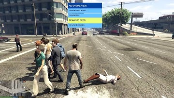 GTA 5 PC MODS - PED SPAWNER