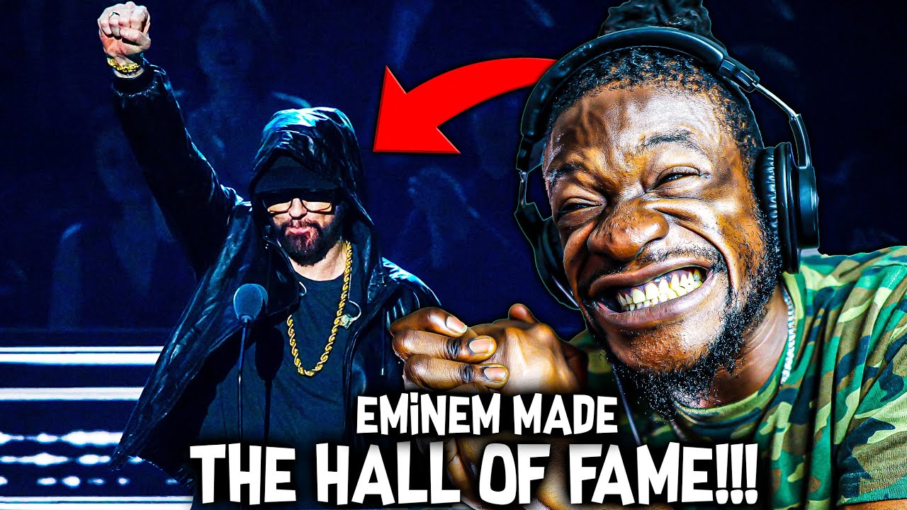 EMINEM IN THE HALL OF FAME! | Eminem 2022 Rock and Roll Hall of Fame Induction Ceremony (REACTION)