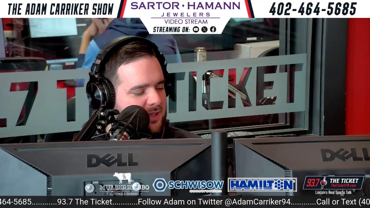 Indiana's CFB Title & HUSKER Hoops Best Ranking Ever! | The Adam Carriker Show