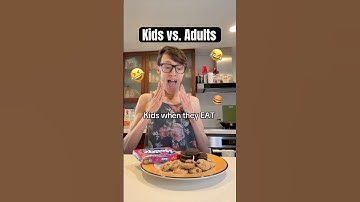 Kids vs Adults: Eating Food #TheManniiShow.com
