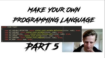 Create a programming language [part 5] - Finishing Visitor