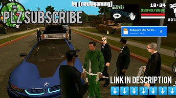 GTA SA BODYGUARD MOD|HOW TO INSTALL BODYGUARD MOD