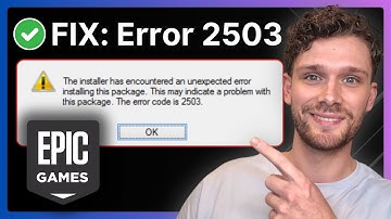 How To Fix Error 2503 on Epic Games Launcher (2024)
