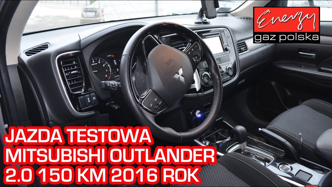 Jazda Próbna Testowa: Test Lpg Mitsubishi Outlander 2.0 150Km 2016R W Energy Gaz Na Auto Gaz Brc - Youtube