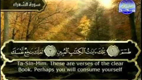 سورة الشعراء للشيخ شعبان محمود عبدالله