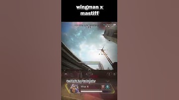 wingman x mastiff best combo #apexlegends #apex