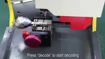 How to Cut Toyota Car key TOY43 on SEC-E9