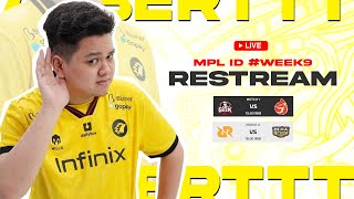 RESTREAM MPL WEEK 9 RRQ VS DEWA