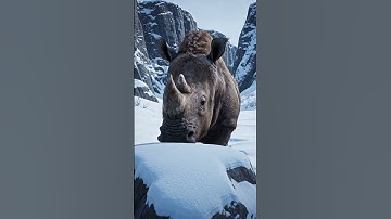 Neanderthals vs Woolly Rhinoceros 🦏❄️ | Epic Ice Age Hunt | Neanderthals