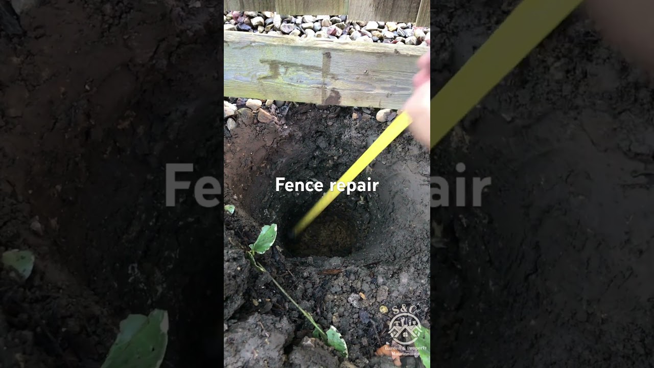 Fence repair 