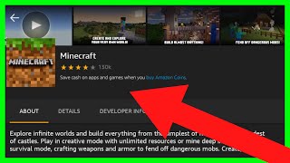 How to Install Minecraft on Amazon Fire Tablet (NEW UPDATE in 2022) screenshot 2