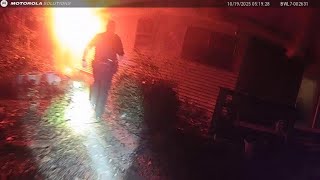 Information Bodycam footage shows Nederland police officers going into burning home to save woman Guide