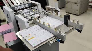 Vaccum Feed Paper Folding Machine With Double Sheet Detection System | Mistry Folding | Model 150VPF