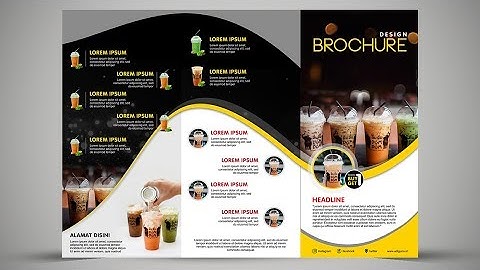 Create Tri Fold brochure design in Corel Draw