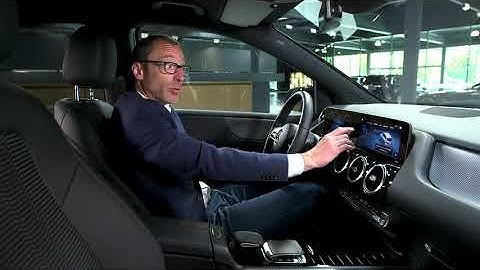 MBUX menu instellingen