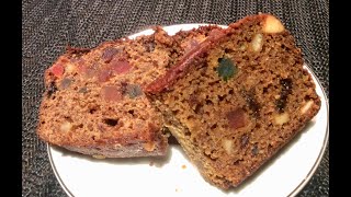 fruit cake  | Simple and Easy Last minute Fruit Cake