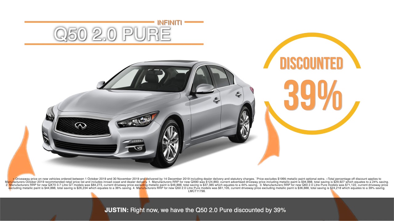 Get Fired Up With Infiniti Centre Brighton's Fire Sale