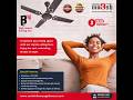 Moksh b4 High Speed Ceiling Fan- perfect blend of style and comfort