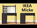 Ikea Micke add on unit assembly