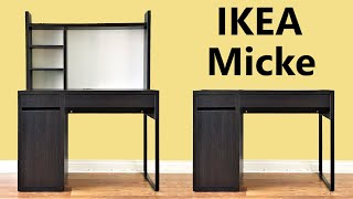 Ikea Micke add on unit assembly