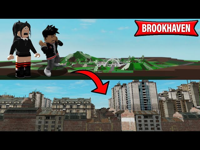 DESCOBRI UMA CIDADE SECRETA EMBAIXO DO BROOKHAVEN RP (ROBLOX