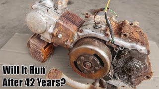 1978 Honda Super Cub C50 Engine Restoration | Will It Run After 42 Years?