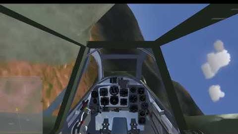 Flightgear Me 109 Grand Canyon Run