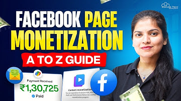 Facebook Monetization - How to Make Money on Facebook (A to Z Guide)