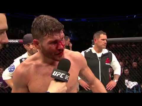 Fight Night London: Michael Bisping and Anderson Silva Octagon Interview