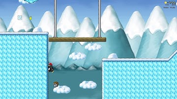 SuperTux 0.5.1 Snowball Fields 1