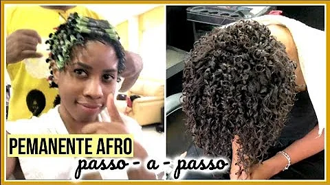 Como era feito o permanente no cabelo?