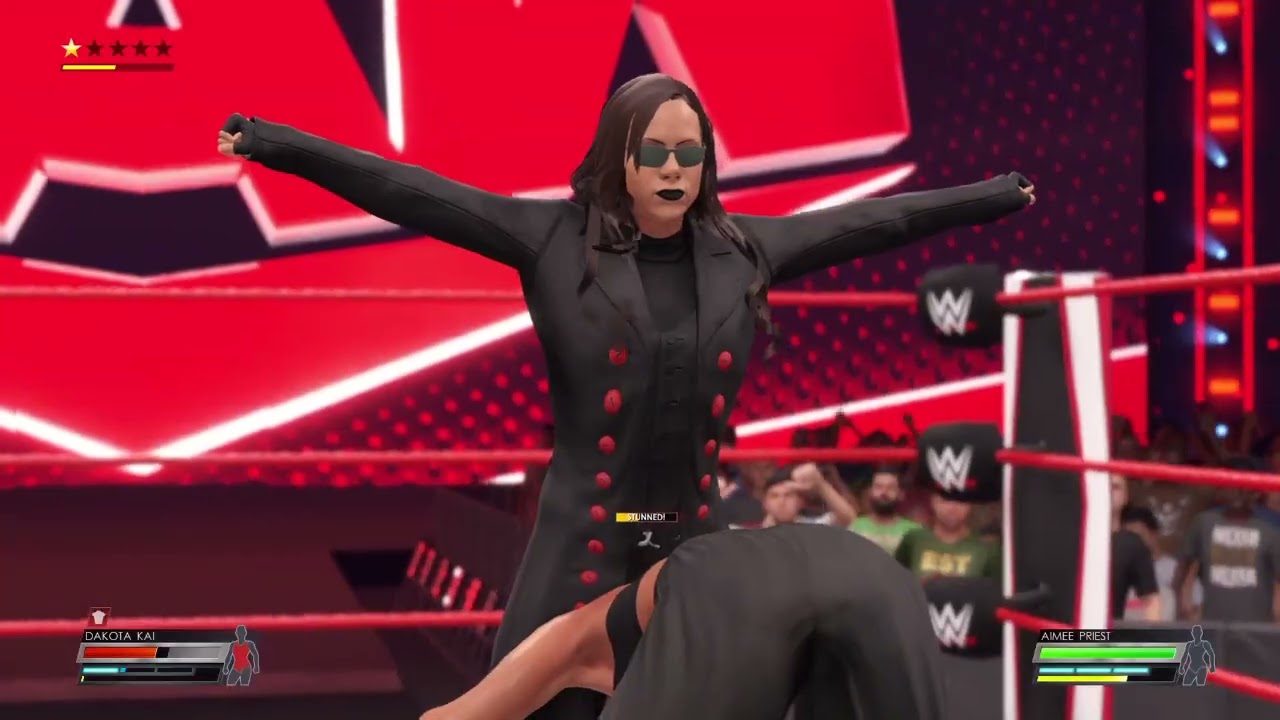 WWE 2K22 - RAW Women's Championship - Aimee Priest vs. Dakota Kai - Extreme Rules Match