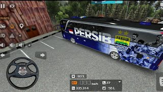 Bus PERSIB BANDUNG Liburan ke Tangkuban Perahu || Bus Simulator Indonesia ||  GAMEPLAY screenshot 4
