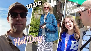 10.05.24/🔥/VLOG//Забрали Ксюшины очки.👓 ЖАРКИЙ день. ⛱️Новый маникюр.💅