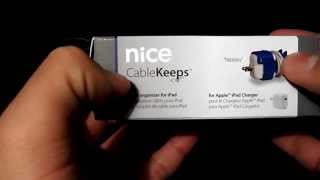Make your cables look fancy with Nice by Design's NIBBLES CableKeeps!