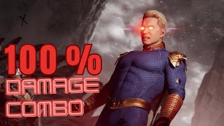 MK1 HOMELANDER HIGHEST DAMAGE COMBOS.