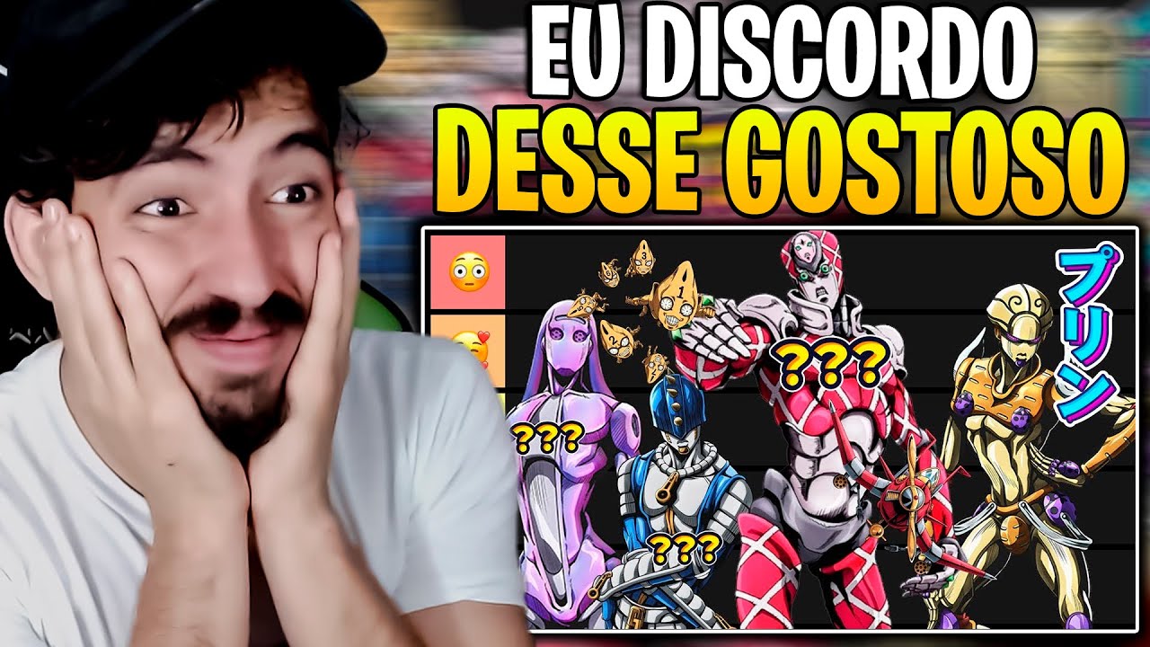 A ULTIMATE TIER LIST STANDS JOJO PARTE 5 - Purin | Leozin React