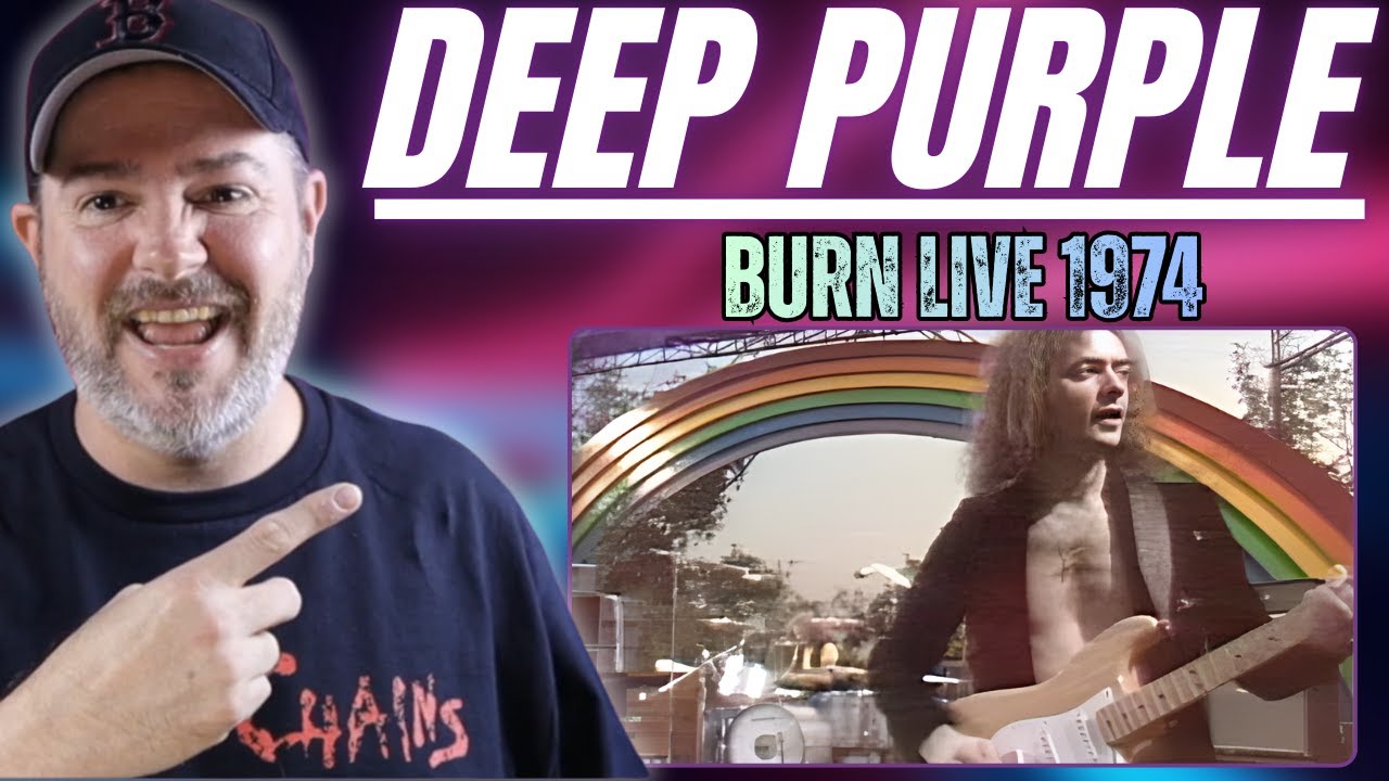 Впервые услышал Deep Purple – “Burn” (Live 1974) | Это меня потрясло