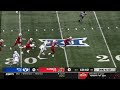 Kansas DB Cobee Bryant HUGE HIT leads to fumble return TD vs BYU