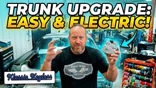 Don't Use a Key! Simple Electronic Trunk Release Upgrade for Your Classic Car