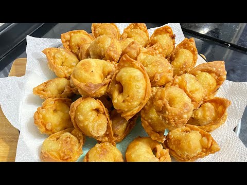 Хрустящие жареные пельмени. Самый лучший рецепт.