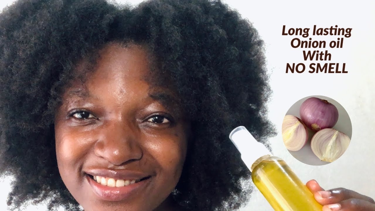 WOW! No Onion Smell at alllll 😊How to make onion oil for hair growth