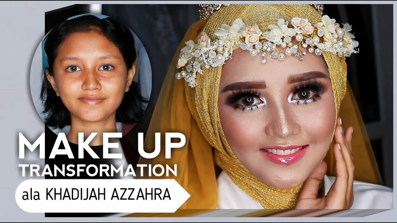 TRANSFORMATION MAKE UP BARBIE Ala Khadijah Azzahra YouTube