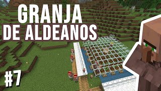 GRANJA DE ALDE-ANOS, EFICAZ Y BARATA 🫣 | Minecraft Desde Cero Resumen #7