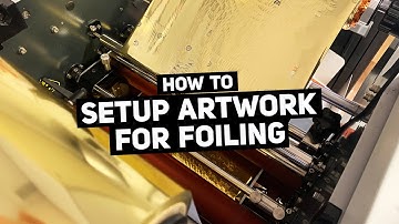 How To Setup Artwork For Foiling // Adobe Illustrator