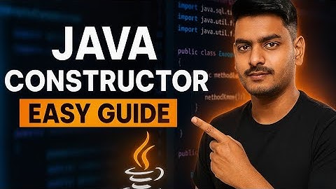 Java Constructors Explained | Full Beginner to Pro Guide! 🚀💻